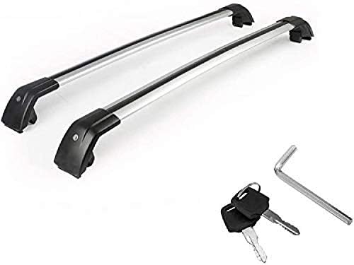 アルミ合金ルーフラッククロスバールーフカーゴバーロック可能な盗難